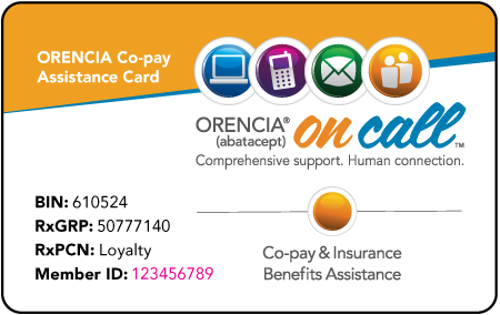 orencia copay card phone number